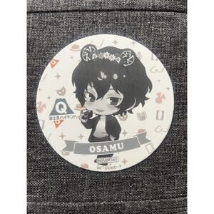 Bungo Stray Dogs Osamu Dazai Chibi Paper Coaster Fuji-Q US Seller